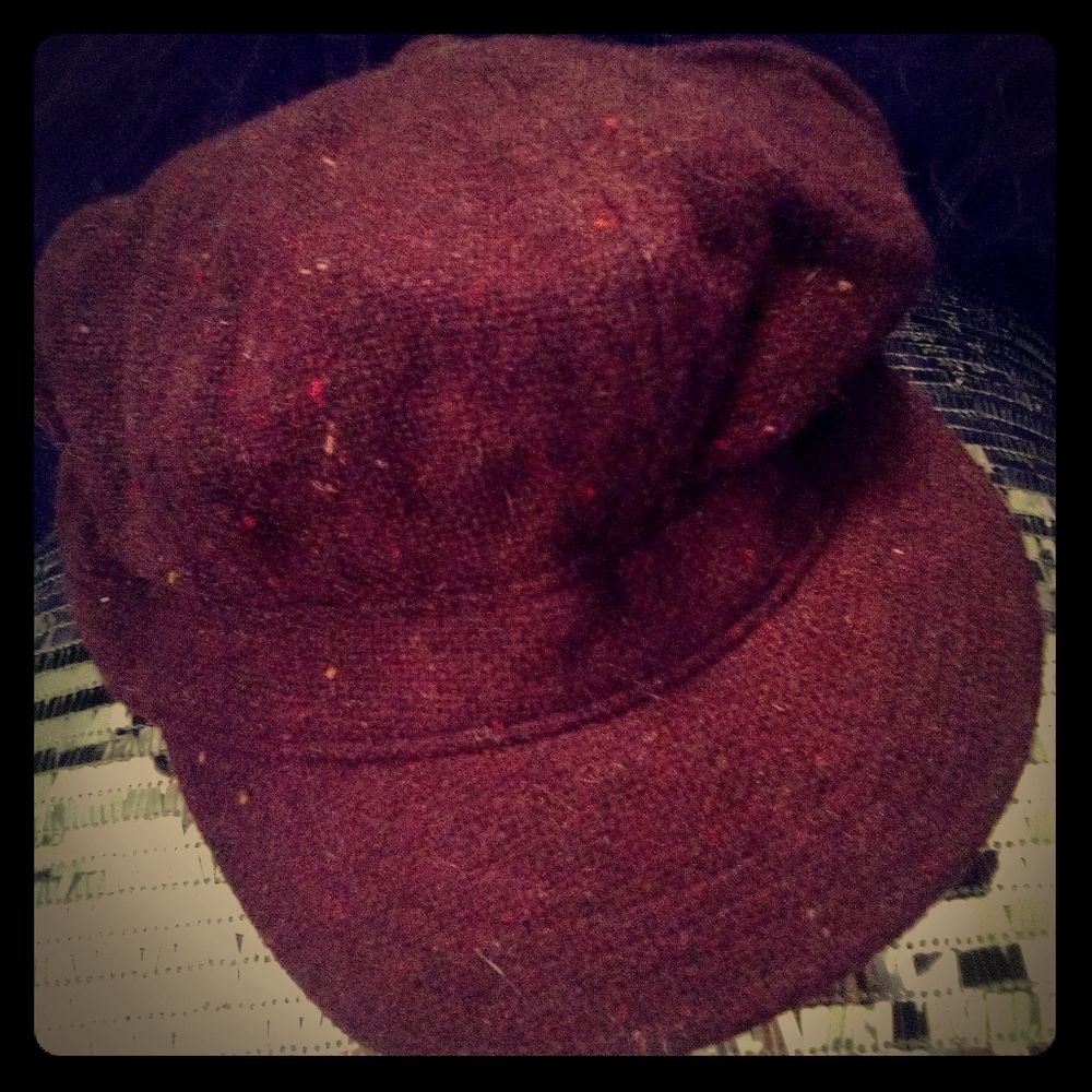 🌟on hold🌟Purple Speckled Military Hat